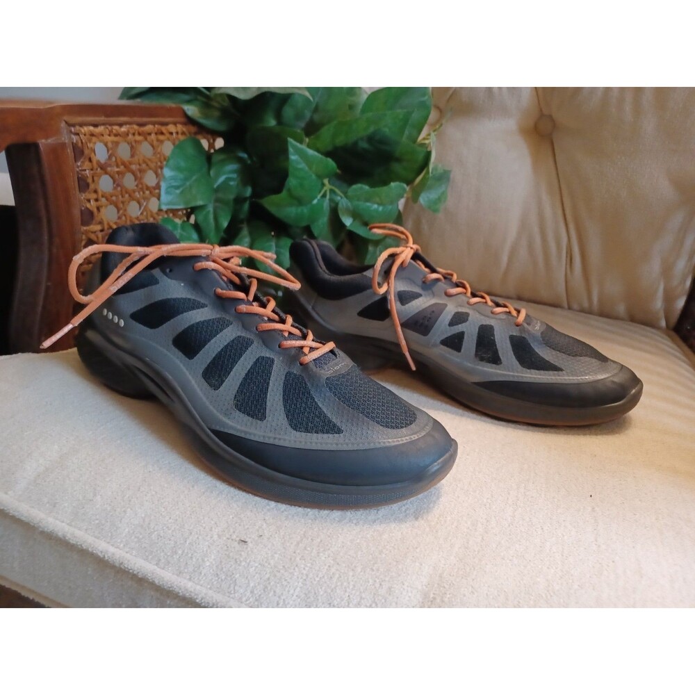 Ecco Mens Biom Fjuel Sneakers Sz 45 ( US 11) Black Grey - Picture 2 of 9